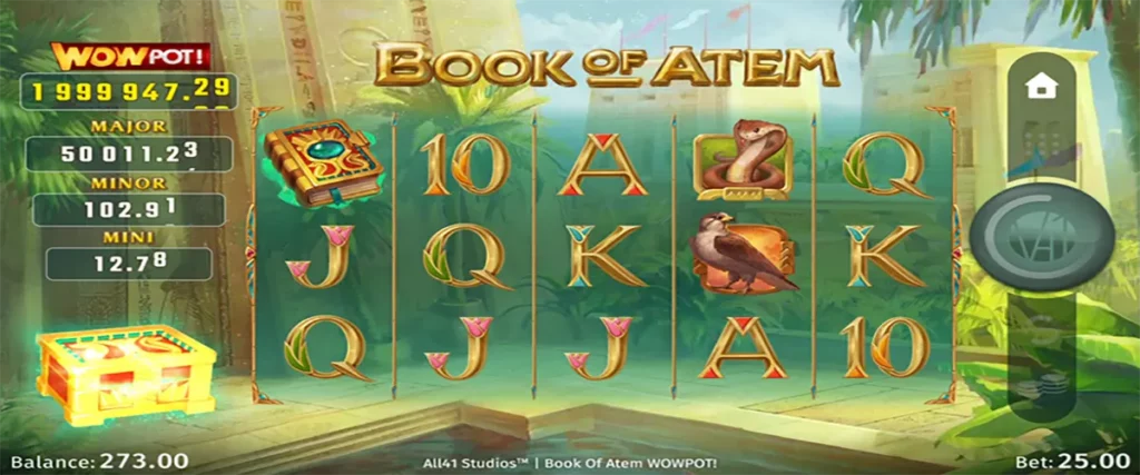 book of atem progressiv slot